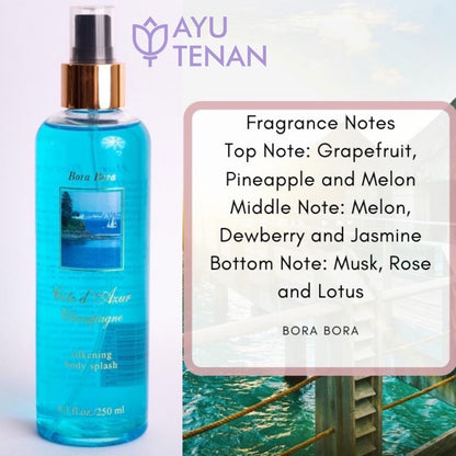 Côte d'Azur Fragrance champagne Colelction Bora Bora 260ml