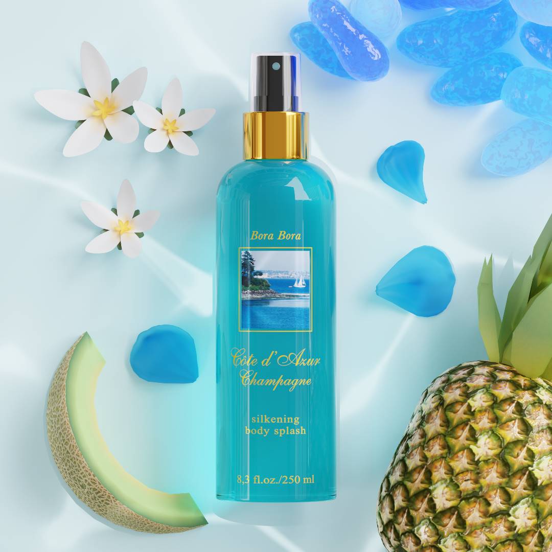 Côte d'Azur Fragrance champagne Colelction Bora Bora 260ml