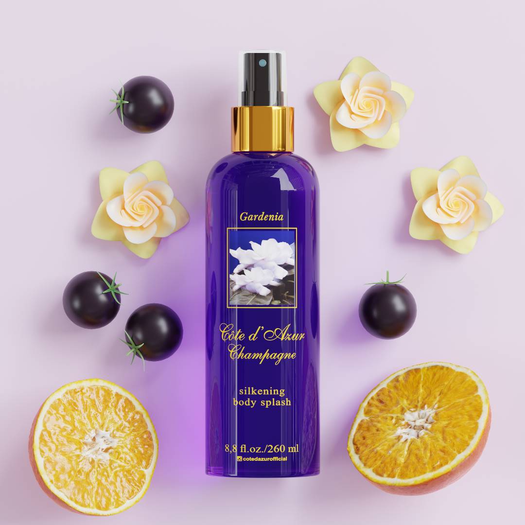 Côte d'Azur Fragrance champagne Colelction Gardenia 260ml
